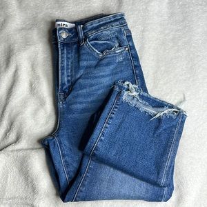 Mica denim straight leg jeans